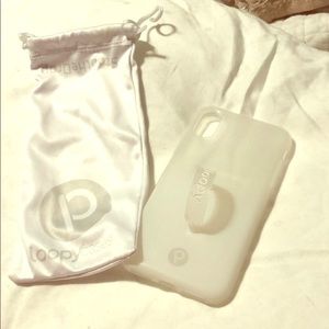 Loopy White Ombré IPhone X/XS Phone Case